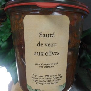 sauté de veau aux olives