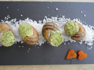 escargots en coquilles