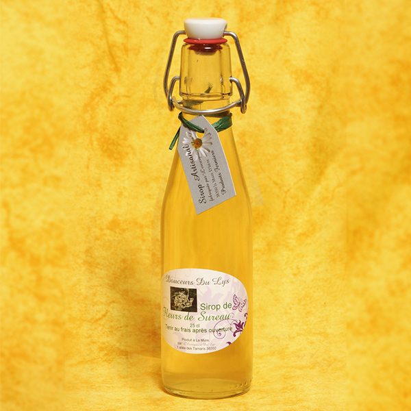 Sirop de Fleur de Sureau - 35cl Sirop Fleur Sureau : Cadeau d